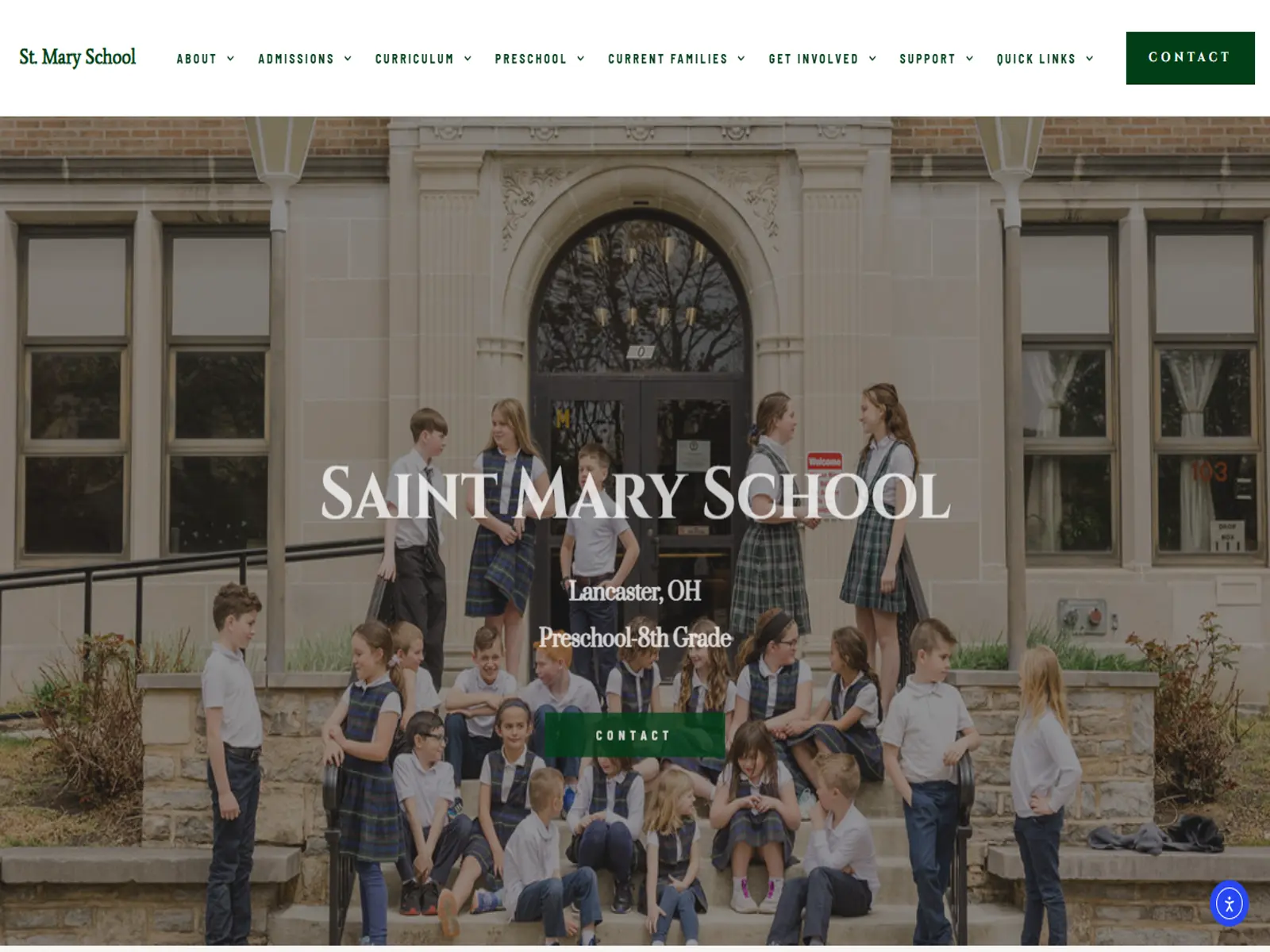 Religious Education & Catholic Schools website design by MCG